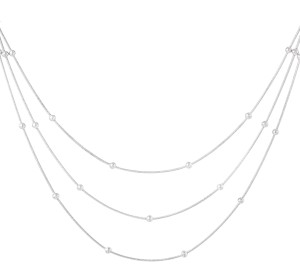 Ketting met een twist, zilver